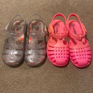 Girls jellies size 10